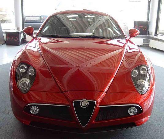 Alfa Romeo ( ) 8c Competizione, 8C Spider:  