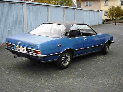 Opel () Commodore B coupe:  