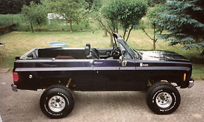Chevrolet () Blazer Cabrio, 1975:  