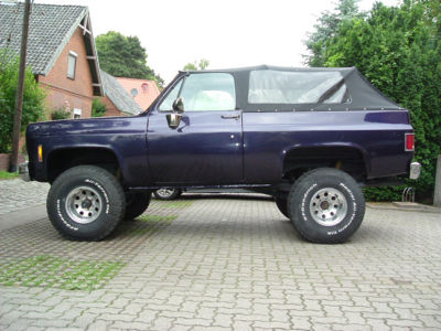 Chevrolet () Blazer Cabrio, 1975:  