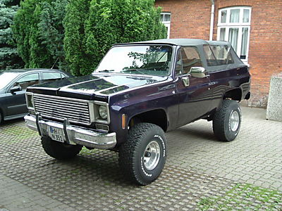 Chevrolet () Blazer Cabrio, 1975:  