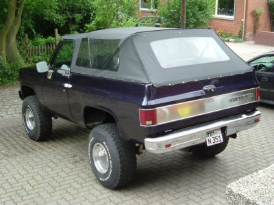 Chevrolet () Blazer Cabrio, 1975:  