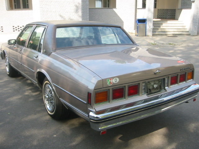 Chevrolet () Caprice (83), 1983:  