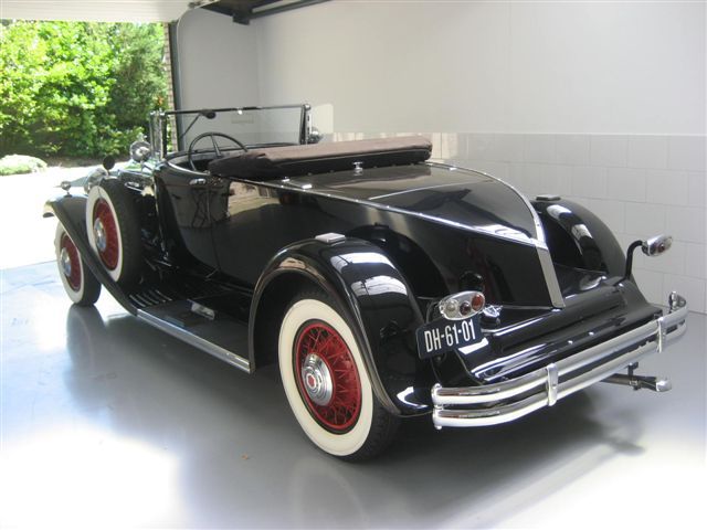 Packard (�������) Boattail Roadster, 1931: ���� ����������