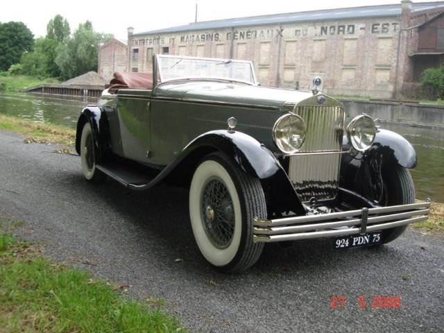 Delage () D8 Roadster Figoni, 1930:  