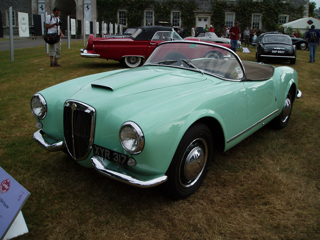 Lancia () Aurelia B52 Spyder, 1955:  