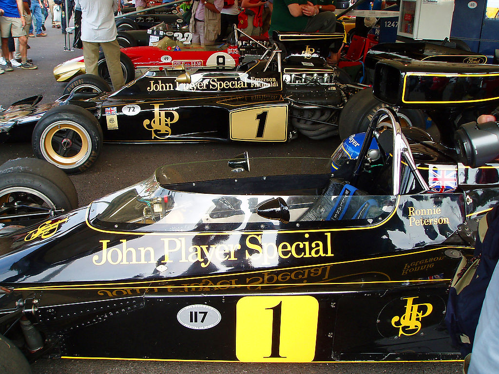 Lotus   () Lotus Cosworth 72E, 1973:  