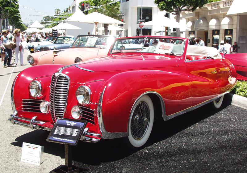 Delahaye () 175S Chappron Cabriolet:  