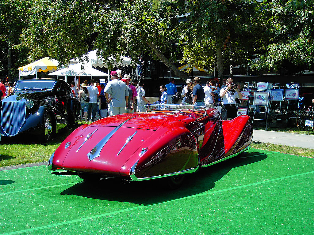 Delahaye () 165 Figoni et Falaschi Cabriolet:  