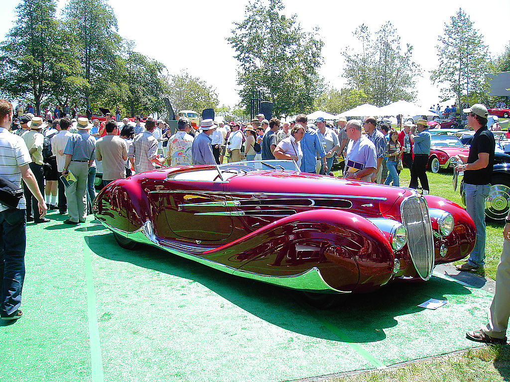 Delahaye () 165 Figoni et Falaschi Cabriolet:  