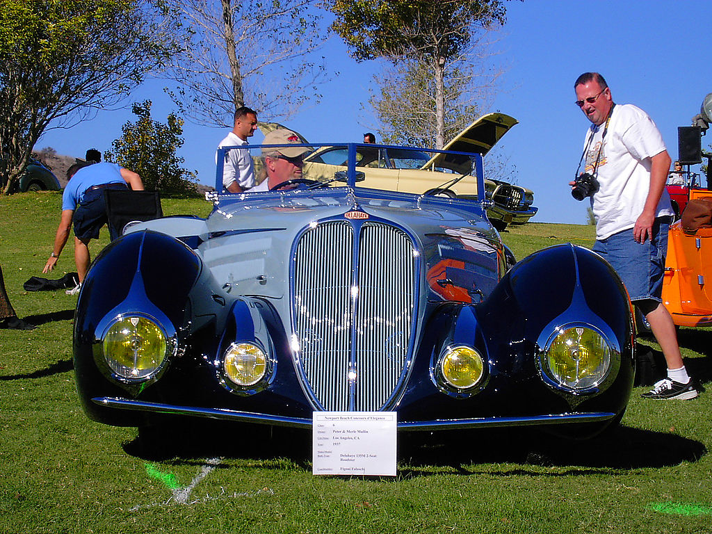 Delahaye (������) 135M 2-Seat Roadster, 1937: ���� ����������