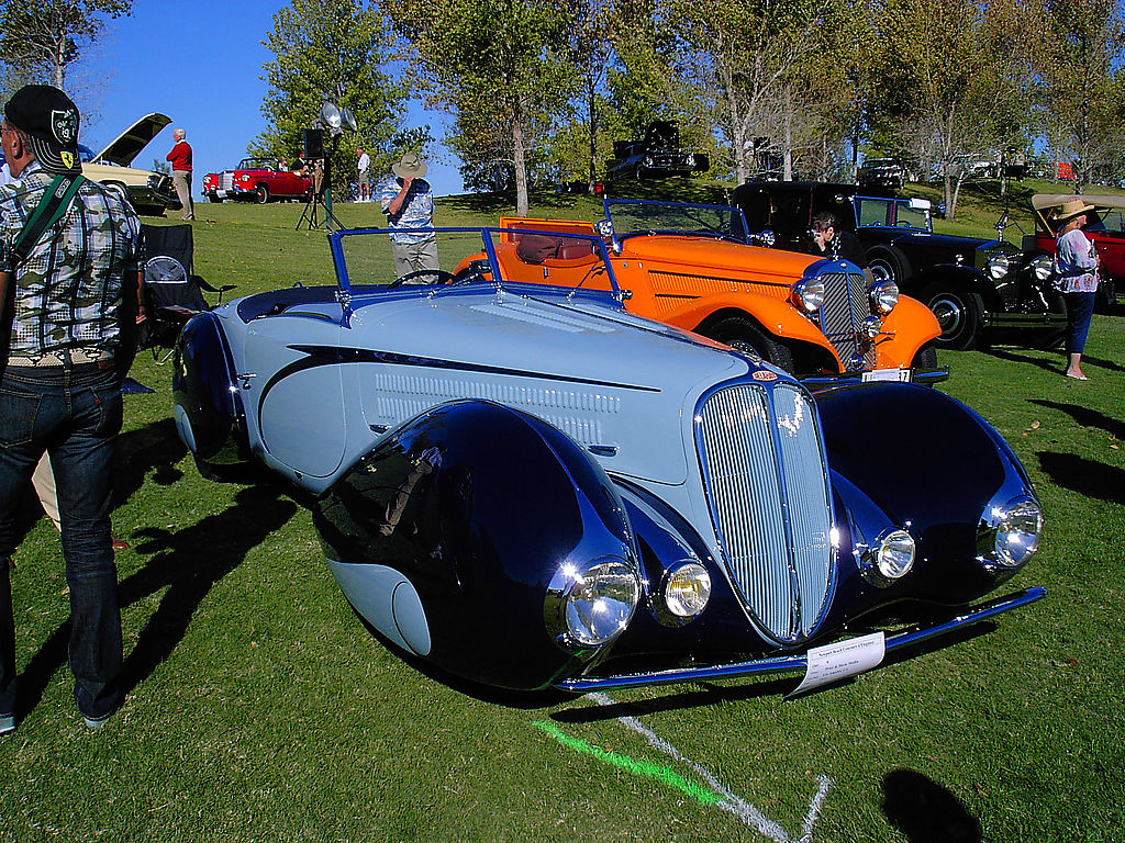 Delahaye () 135M 2-Seat Roadster, 1937:  