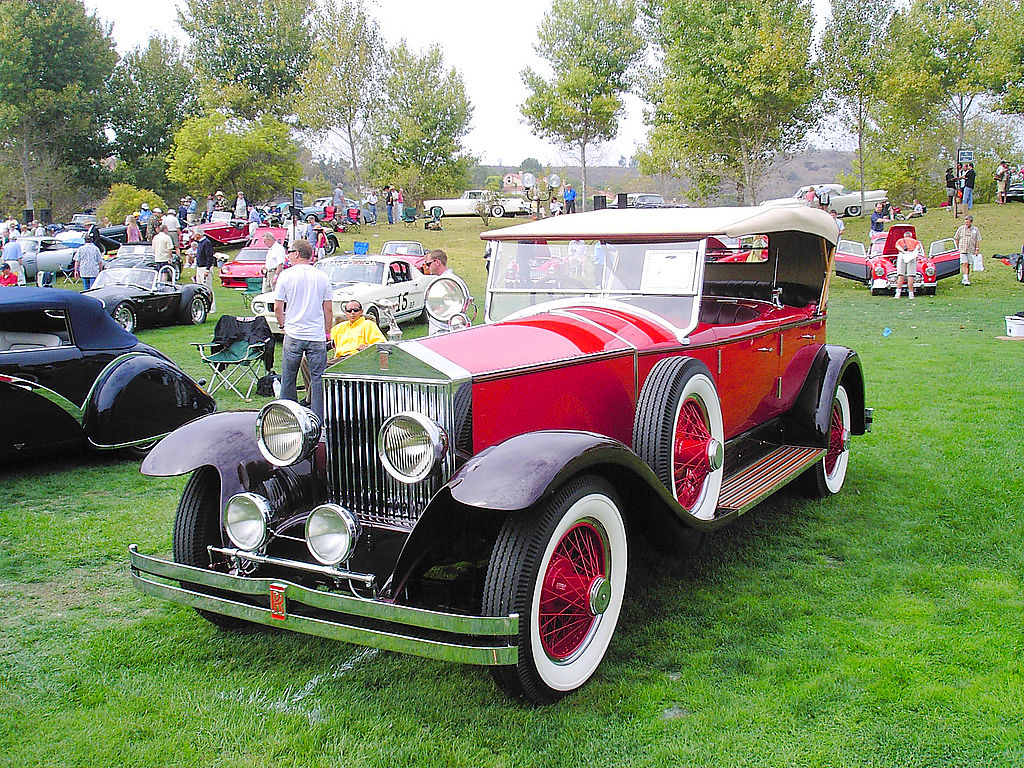 Rolls-Royce (-) Phantom I Phaeton, 1925:  