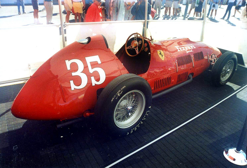 Ferrari () 375 Indianapolis, 1954:  
