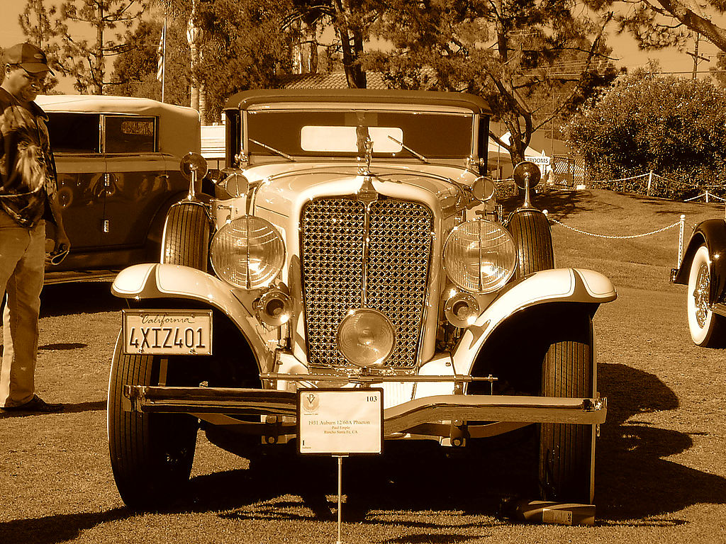 Auburn () 12-60A Phaeton, 1931:  