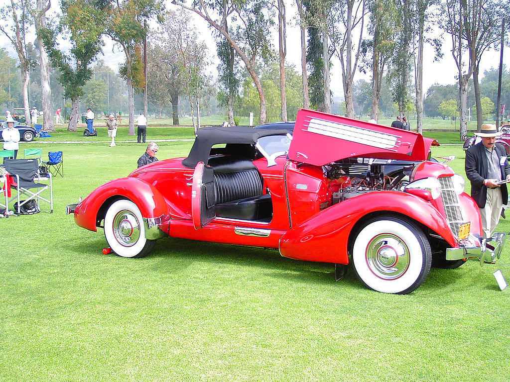 Auburn () 852 Boattail Speedster, 1936:  