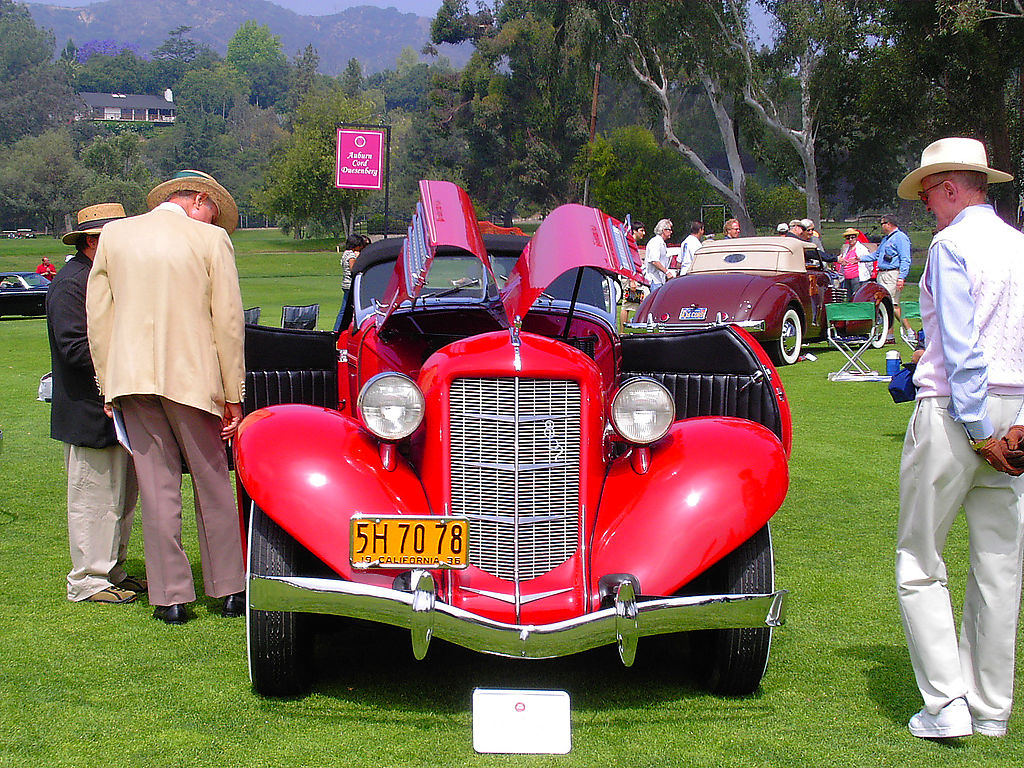 Auburn () 852 Boattail Speedster, 1936:  