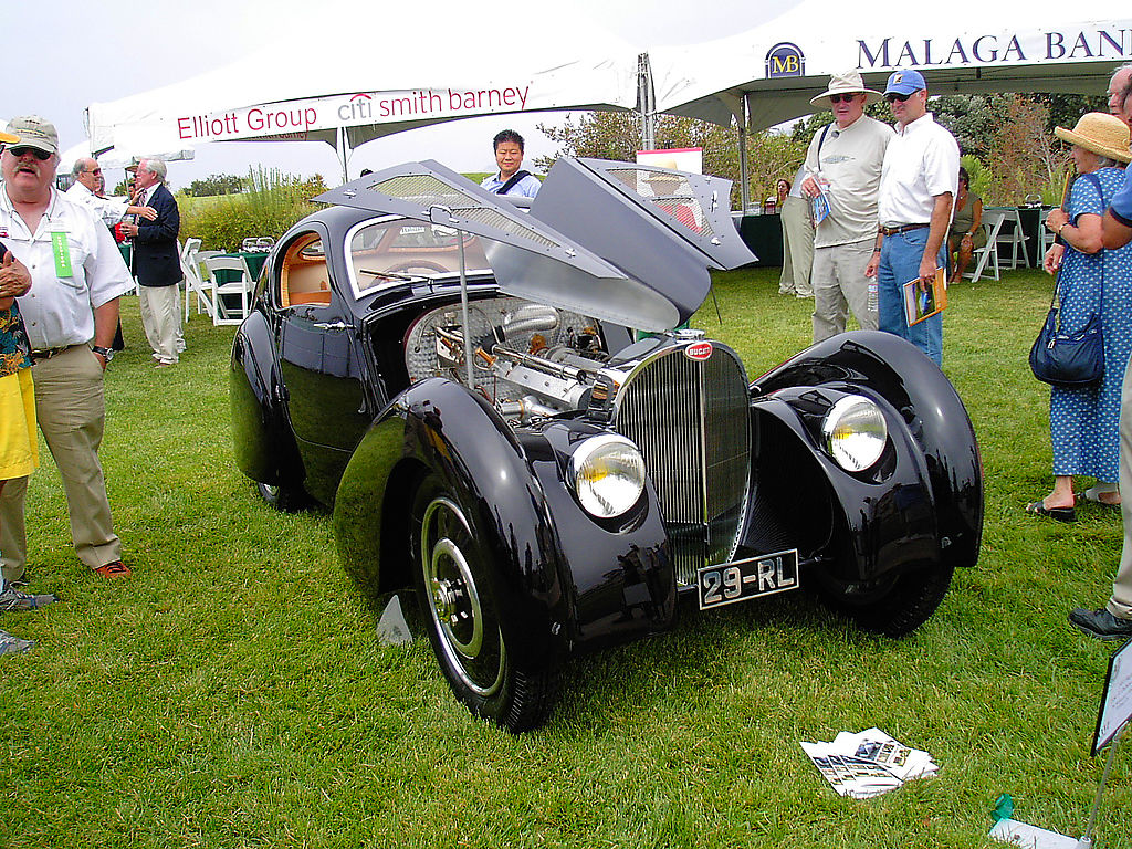 Bugatti () Type 51 Dubos Coupe, 1931:  