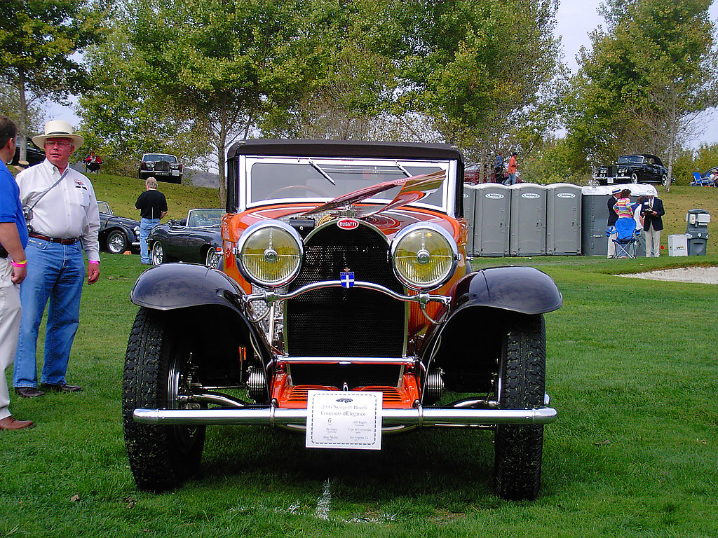 Bugatti () Type 46 Cabriolet, 1929:  