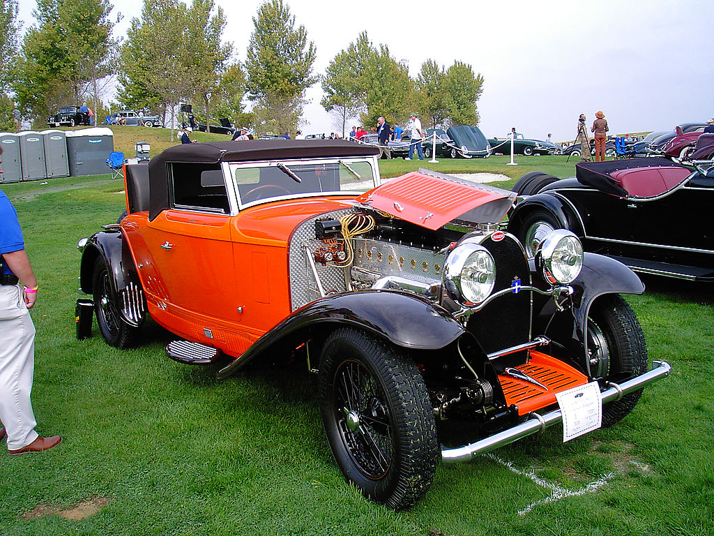 Bugatti () Type 46 Cabriolet, 1929:  