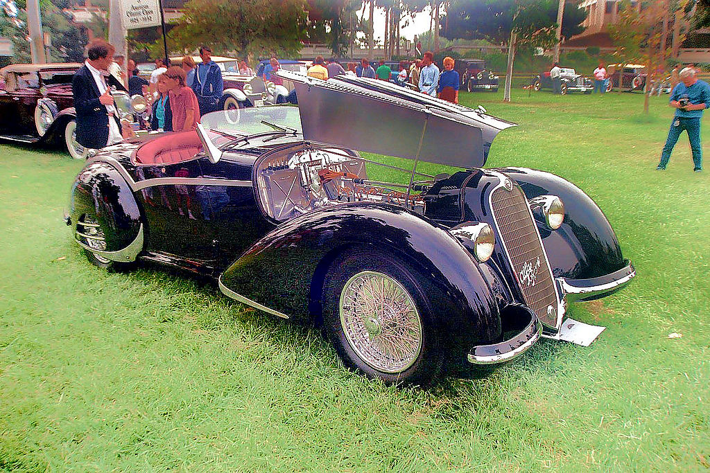 Alfa Romeo ( ) 2900B Touring Spyder, 1938:  