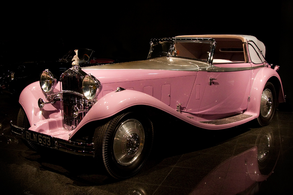 Delage () D8 SS Cabriolet:  