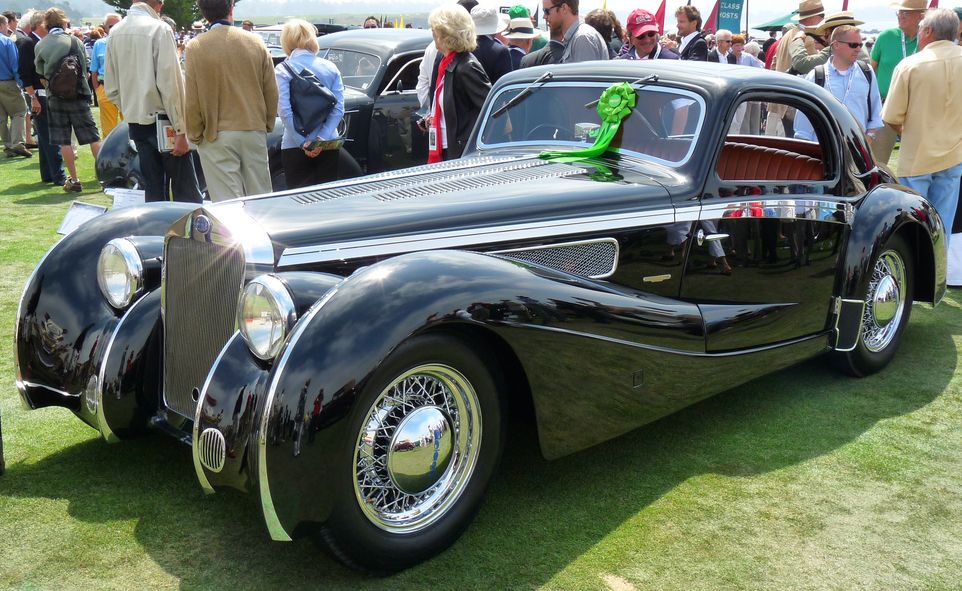 Delage () D8 S Letoureur et Marchand Aerodynamic Coupe:  