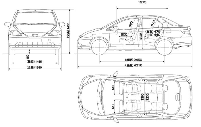 Honda () Fit Aria (GD_):  