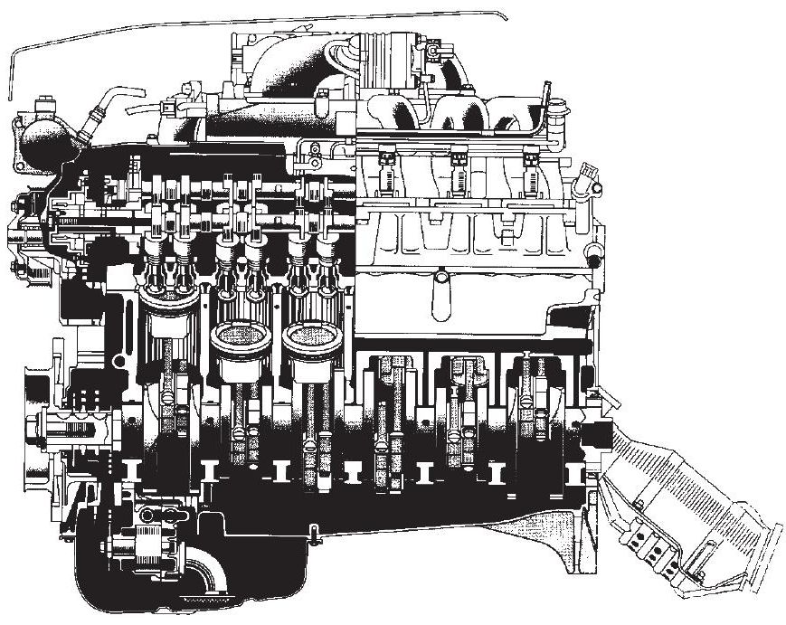 Toyota () 1GZ-FE:  