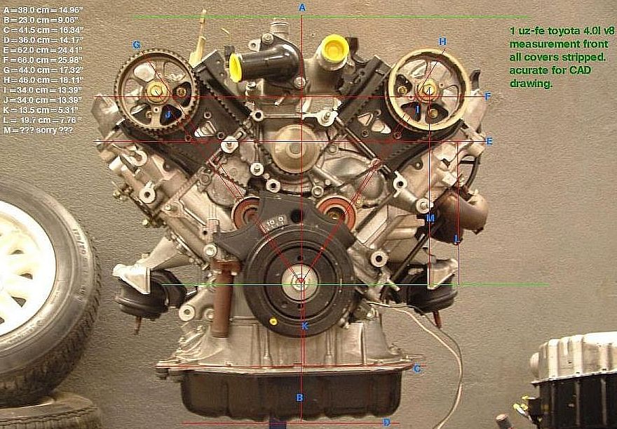 Toyota () 1UZ-FE (VVT-I):  