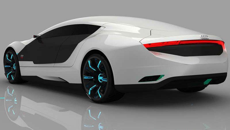 Audi () A9 Hybrid Concept:  