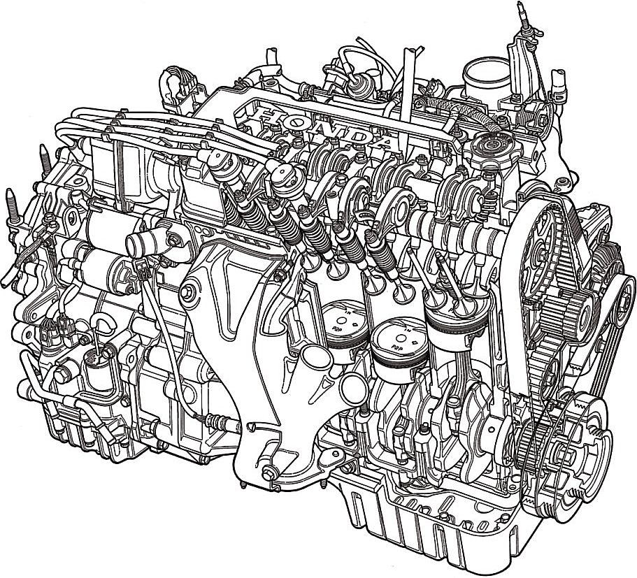 Honda () D16A, D16W:  