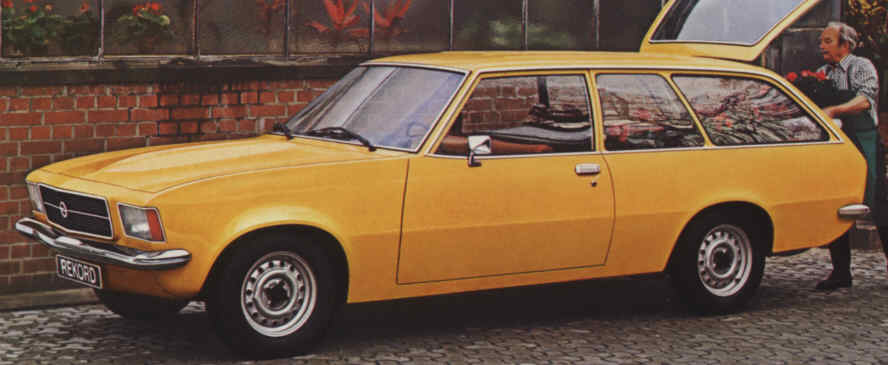 Opel () Rekord D (caravan):  