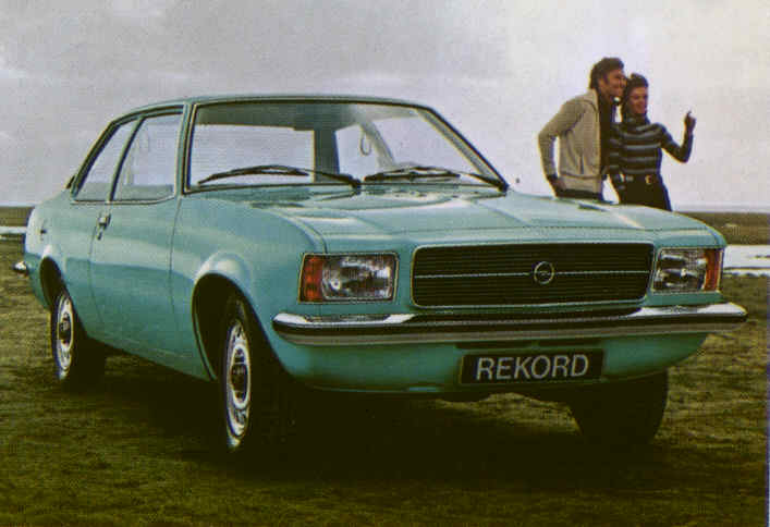 Opel () Rekord D coupe:  