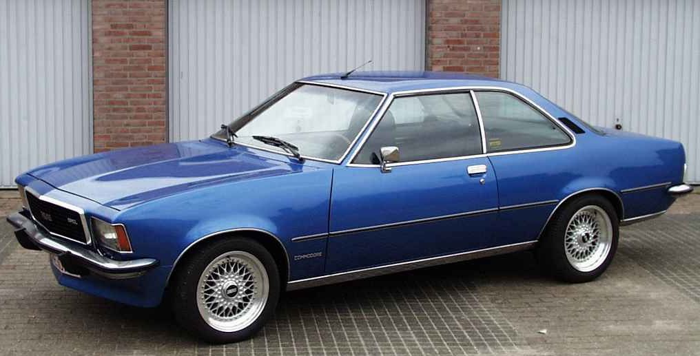 Opel () Commodore B coupe:  