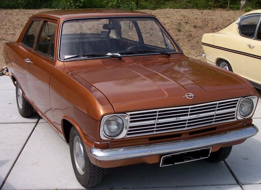 Opel () Kadett B coupe:  
