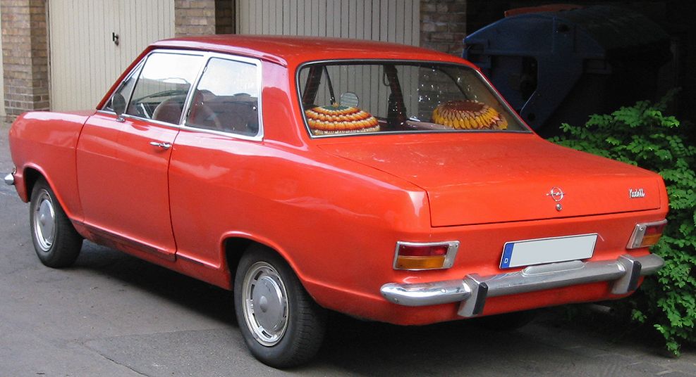 Opel () Kadett B coupe:  
