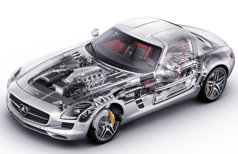 Mercedes Benz () SLS AMG (C197):  