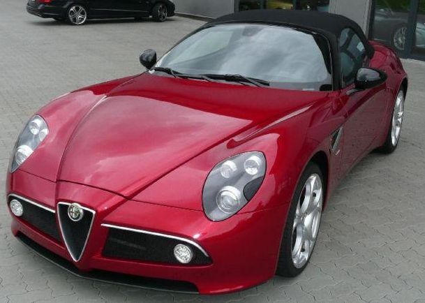 Alfa Romeo ( ) 8c Competizione, 8C Spider:  