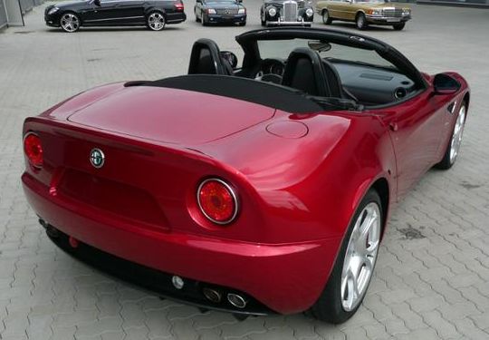 Alfa Romeo ( ) 8c Competizione, 8C Spider:  