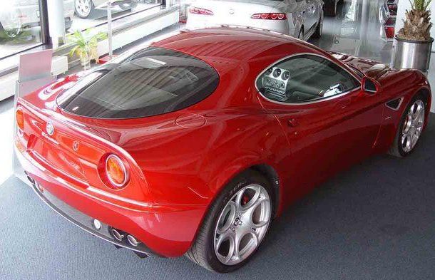 Alfa Romeo ( ) 8c Competizione, 8C Spider:  