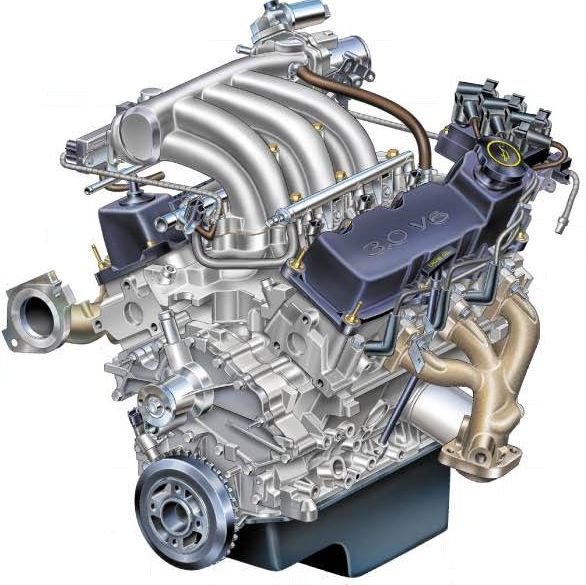 Ford () 3,0l. V6 SFI Vulcan 182.2:  