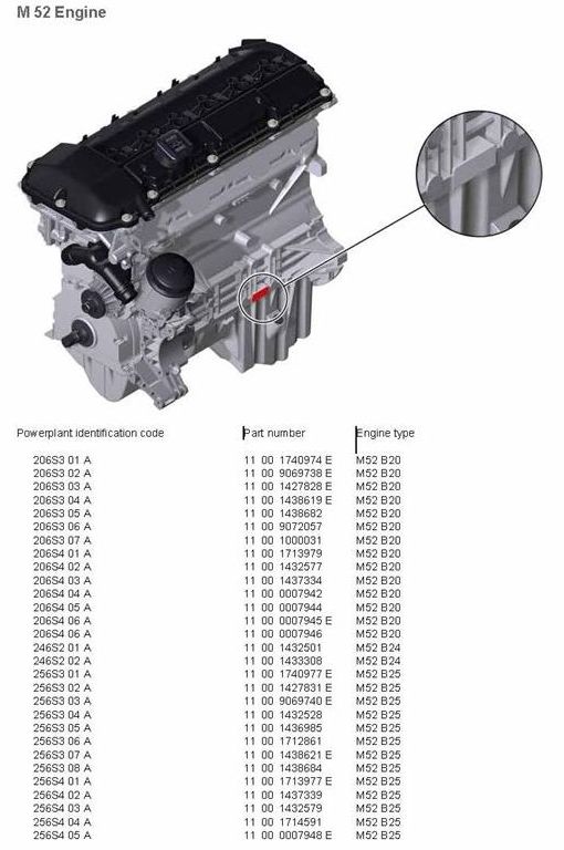 BMW () 206S4 M52B20Tu:  