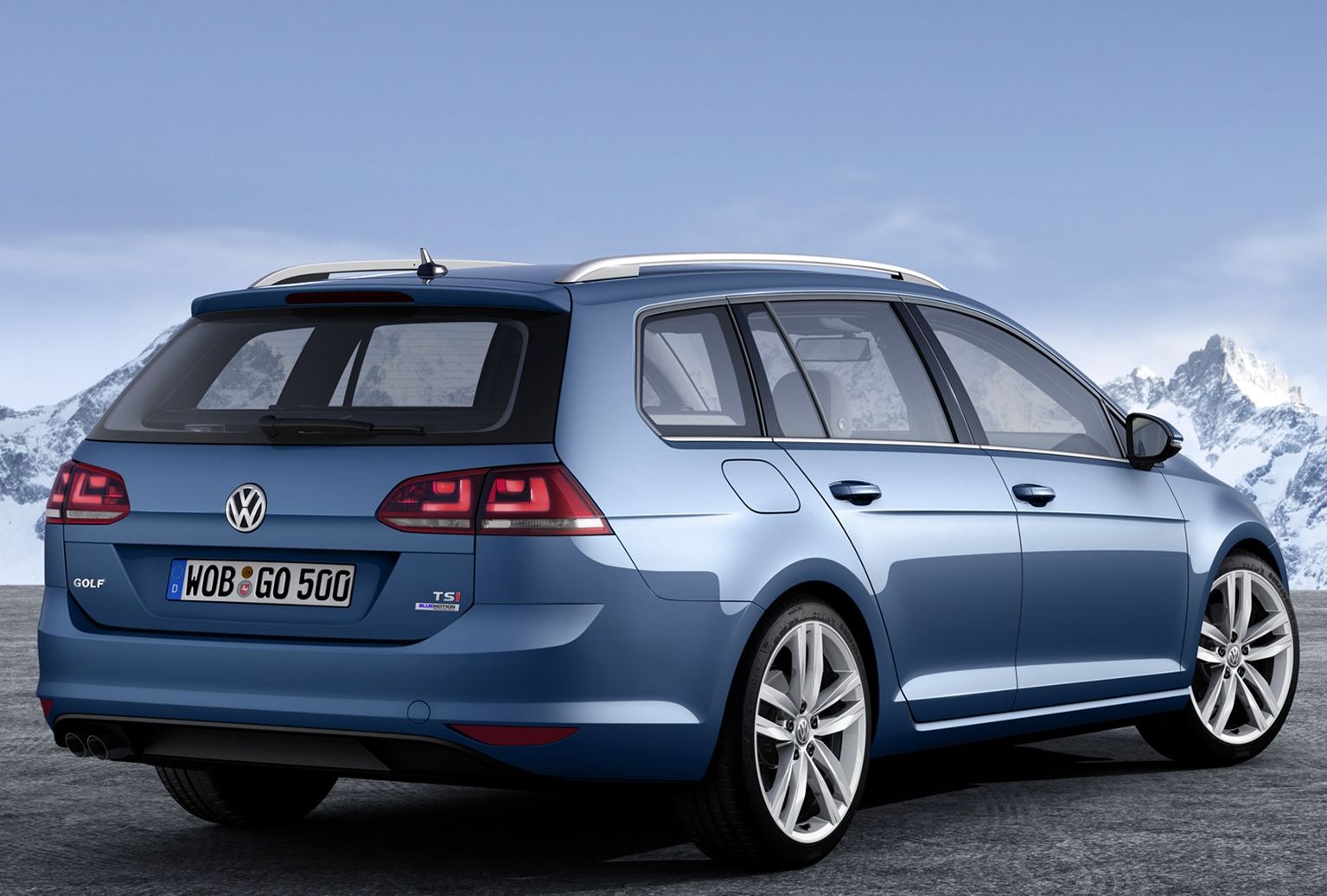 Volkswagen (VW) () Golf Variant VII (BA5, BX5, BV5):  