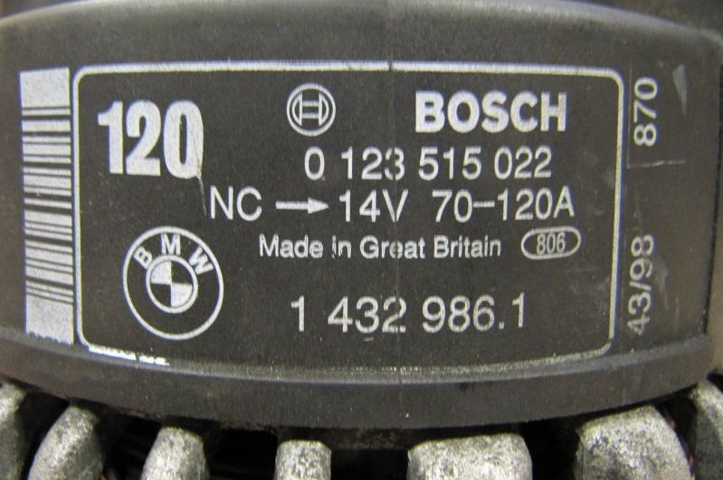BMW () 12 31 1 432 986:  