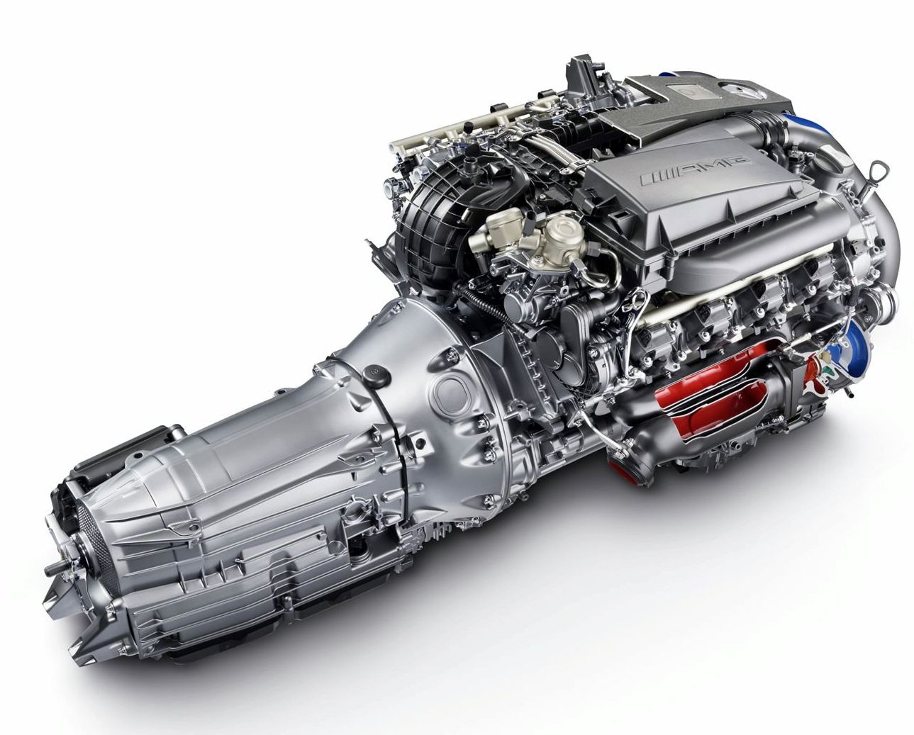 Electric Drive Mercedes двигатель