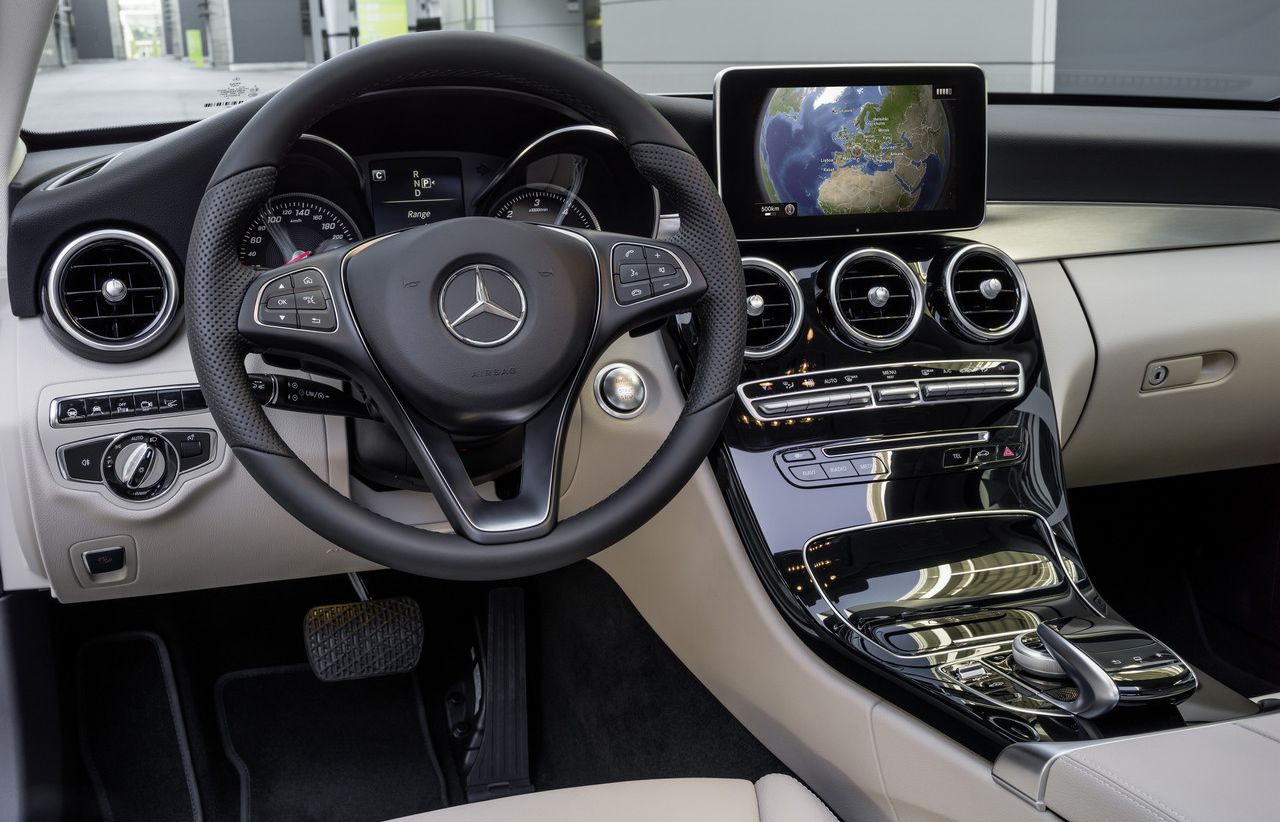 Mercedes Benz c class w205 салон