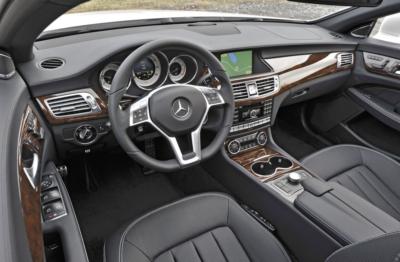 Мерседес CLS 450 черный салон