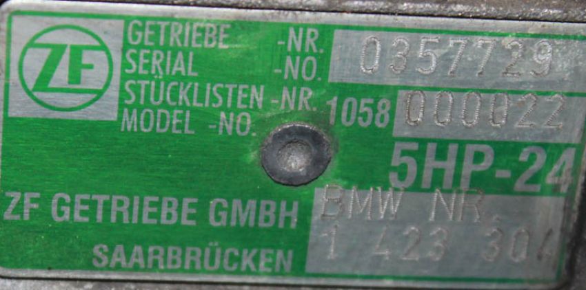 BMW (���) 540 i (E39), 740 i, iL (E38), TE, TF, OL: ���� �������������� ������� �������