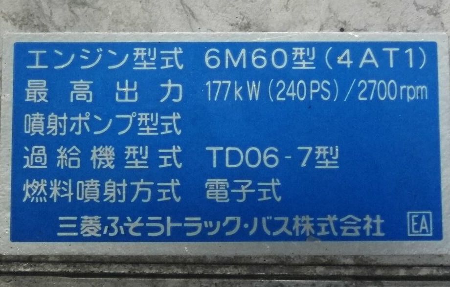 MMC Mitsubishi () 6M60-T1:  